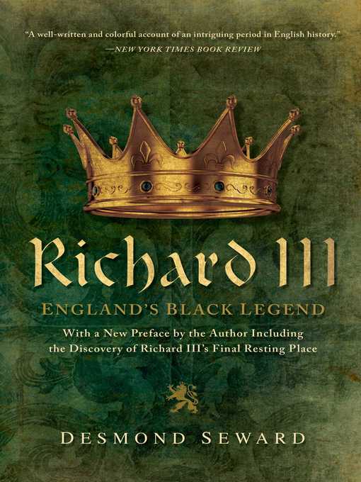 Title details for Richard III by Desmond Seward - Wait list